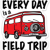EVERY DAY IS A FIELD TRIP<br> 4” STICKER